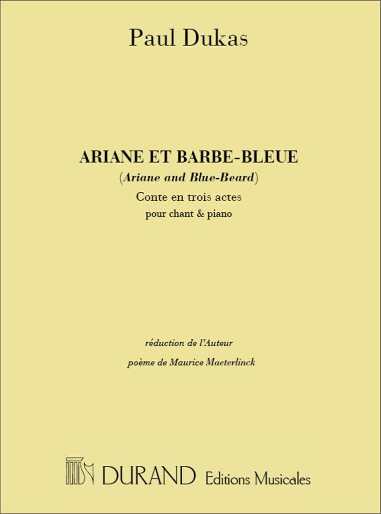 Ariane + Barbe Bleue Cht-Piano